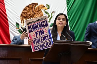 Propone diputada Tere Herrera iniciativa para frenar la violencia política de género en todas las etapas del ejercicio público