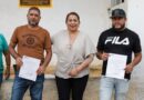 Alma Mireya González toma protesta a nuevos encargados del orden en Caríngaro y refrenda trabajo cercano con la población