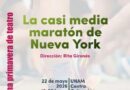Invita SeCultura a la puesta en escena “La casi media maratón de Nueva York”