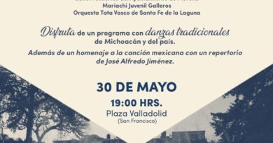 Invita SeCultura a presentación del Ballet Folklórico del Ayuntamiento ‘Morelia Siente la Danza’
