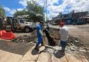 Trabajamos en la rehabilitación de colector sanitario dañado por las lluvias: Adolfo Torres