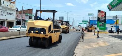 En 10 días se han rehabilitado 6.3 kilómetros de vialidades: Alfonso Martínez Alcázar