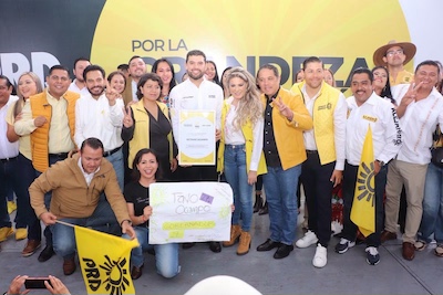 Asamblea Estatal del PRD respalda a Octavio Ocampo para recuperar la grandeza de Michoacán