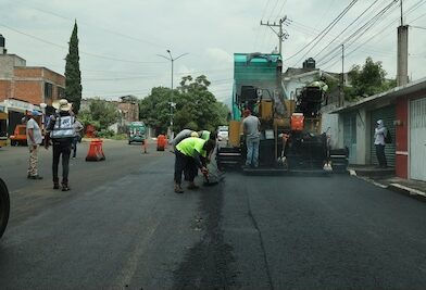 Reencarpetamiento de Avenida Quinceo mejora la movilidad al Norte de Morelia