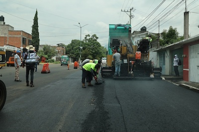 Reencarpetamiento de Avenida Quinceo mejora la movilidad al Norte de Morelia