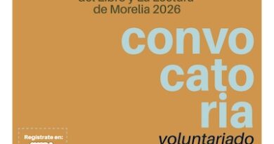 SeCultura lanza convocatoria para voluntariado a la Feria del Libro y la Lectura de Morelia 2026