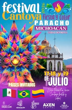 Mañana comienza el Festival Cantoya, Fiesta y Color en Paracho Mañana comienza el Festival Cantoya, Fiesta y Color en Paracho