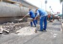 Con trabajo integral, Ooapas repara fuga sobre Avenida Acueducto