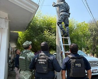 Retiran 13 cámaras clandestinas utilizadas para vigilar movimientos de autoridades en Apatzingán
