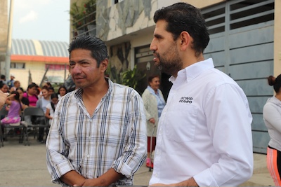 Se reúne Octavio Ocampo con vecinos de diversas colonias de Morelia