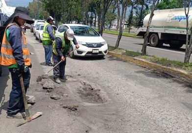 Programa de reencarpetamiento mejora laterales del Periférico Paseo de la República