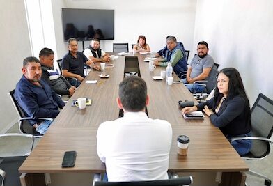Yankel Benítez cierra filas con jefes de tenencia; establecen obras prioritarias en zona rural