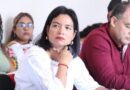 Eréndira Isauro y Conrado Paz, de la Comisión de Derechos Indígenas y Afroamexicanos, se reúnen con integrantes de comunidades del estado