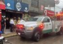 Se incendia barbería en el fraccionamiento Villa Universidad, en Morelia.