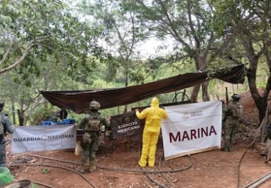 Marina desmantela laboratorio clandestino para fabricar drogas sintéticas en Arteaga