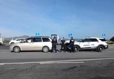 Detienen a hombre con marihuana durante operativo en la carretera Morelia–Salamanca