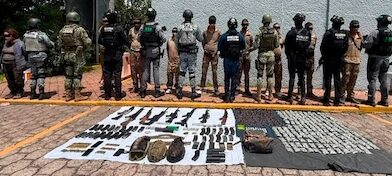 Caen 11 presuntos integrantes de grupo armado en La Piedad; hay dos menores entre los detenidos.