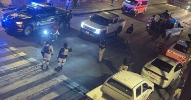 Megaoperativo contra máquinas tragamonedas provoca cierre parcial de la avenida Madero, en Morelia.