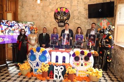 catrinas festejo dia de muertos