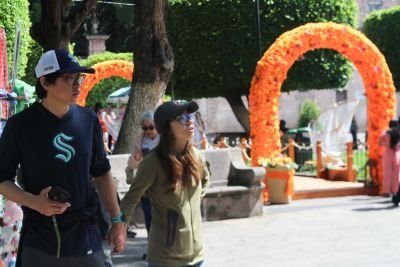 turistas en Morelia